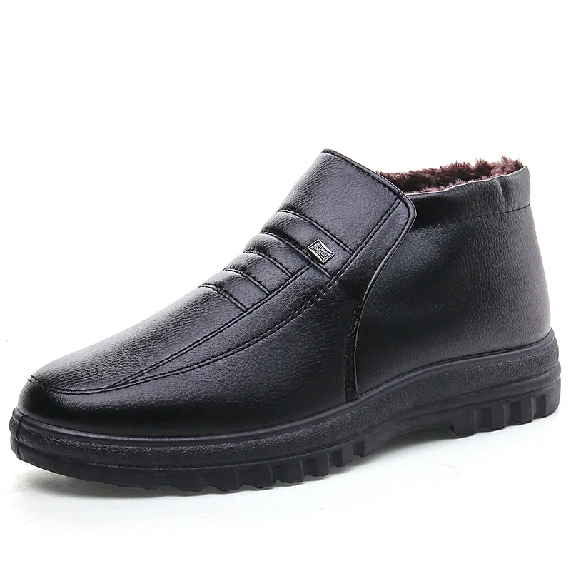 Waterproof Winter Boot - حجم كبير أحذية رجالية شتاء دافئ
