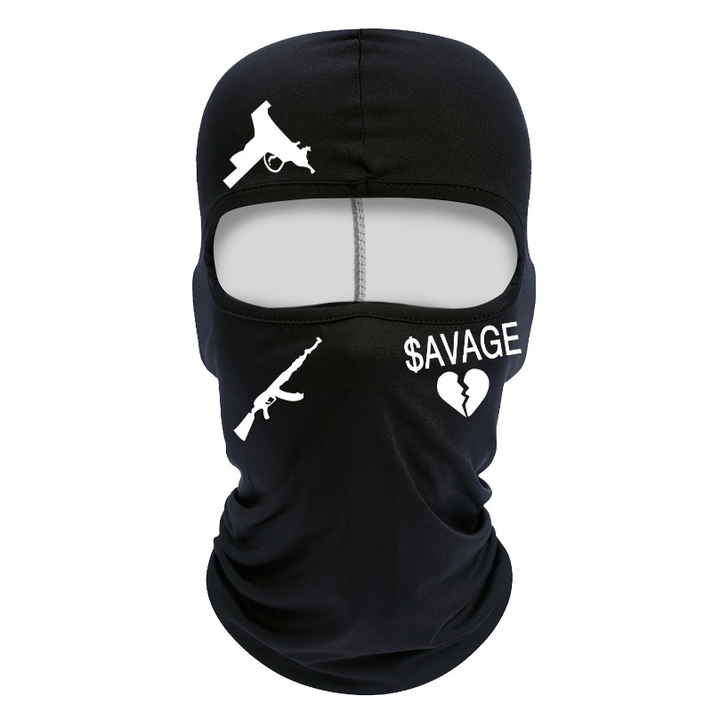 Balaclava Ski Mask - عبوة من قطعتين: قناع كامل للوجه