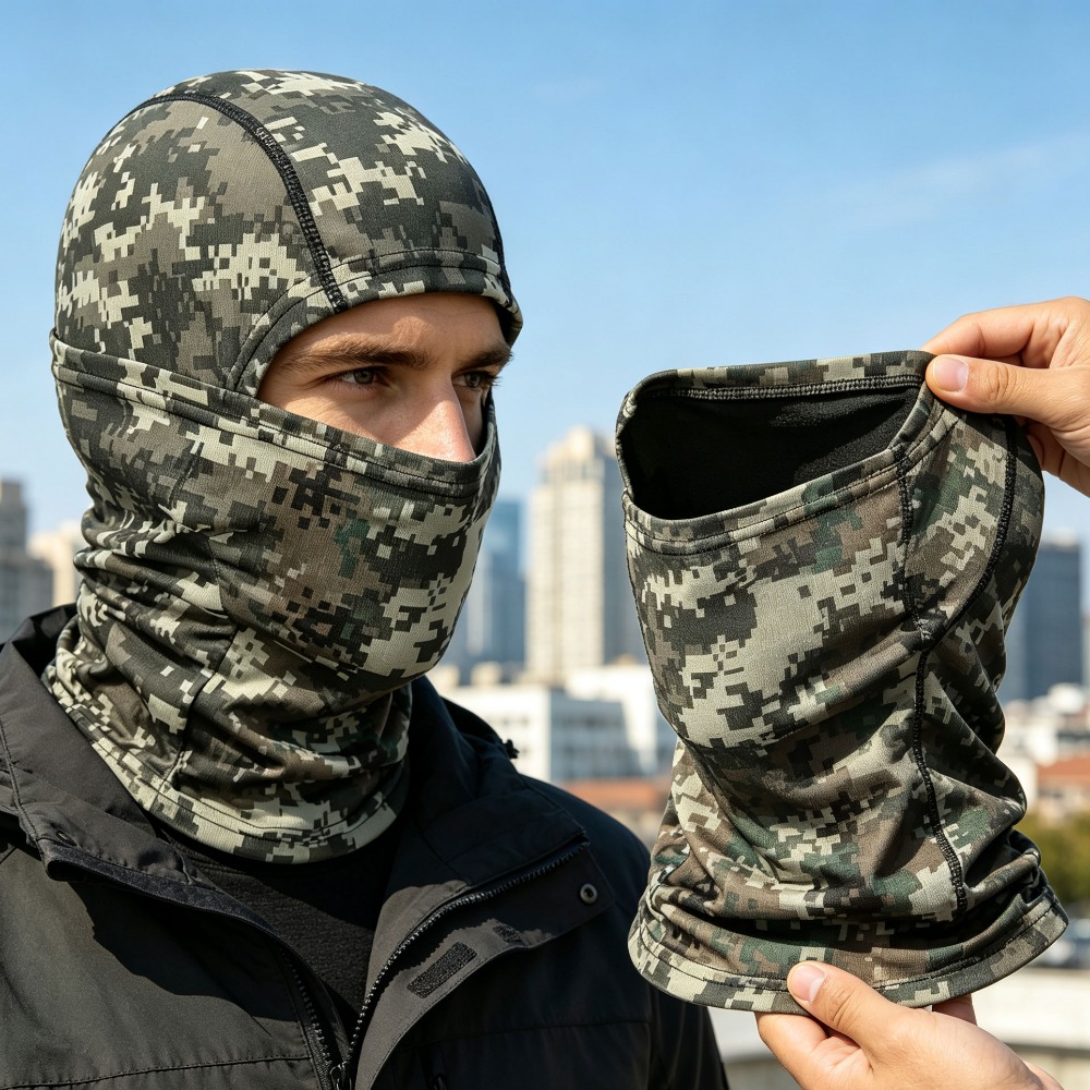 Balaclava Ski Mask - قناع وجه كامل مقاوم للرياح بتصميم