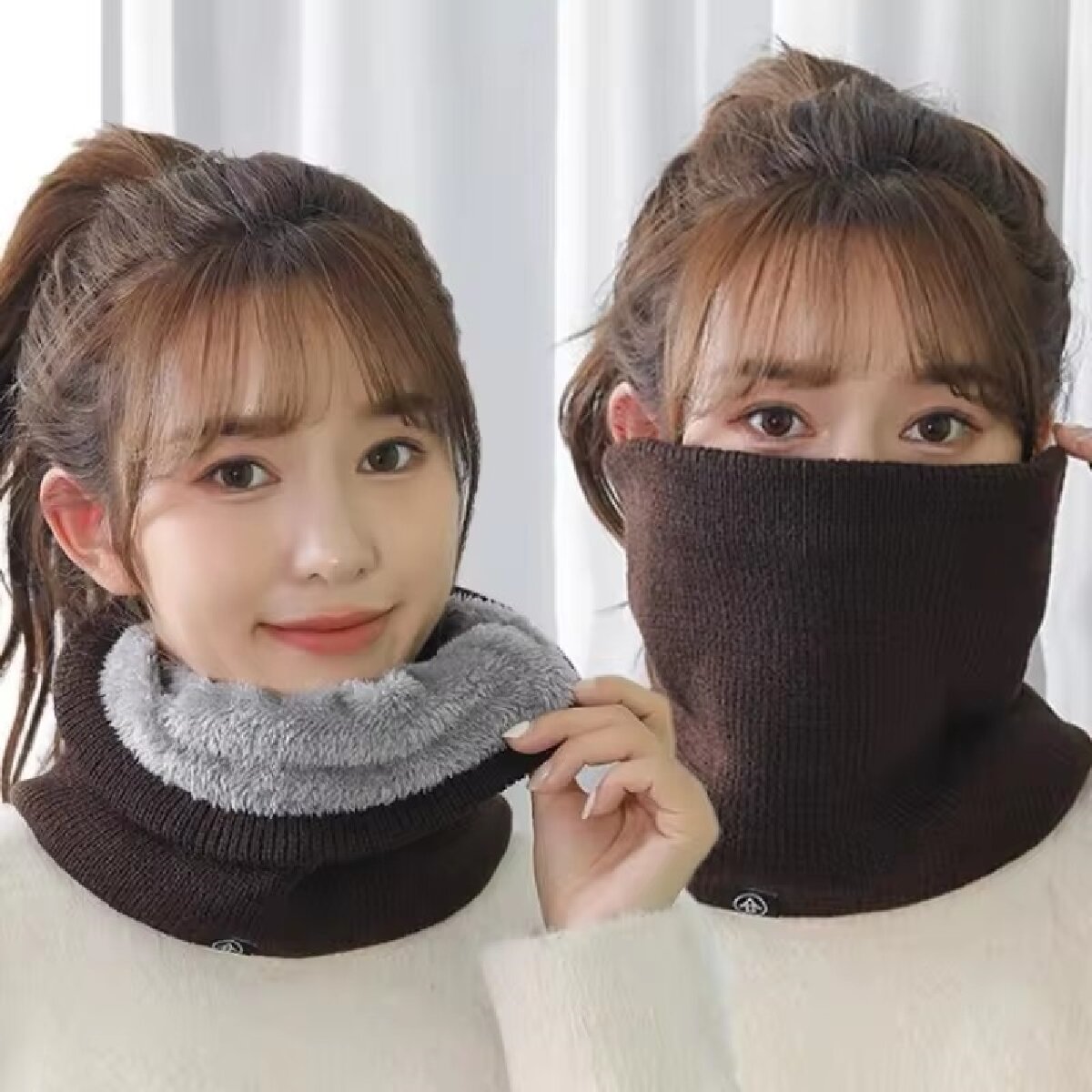 وشاح شتوي صوفي سميك ودافئ للنس - مراجعة Winter Headband Fleece وسعره