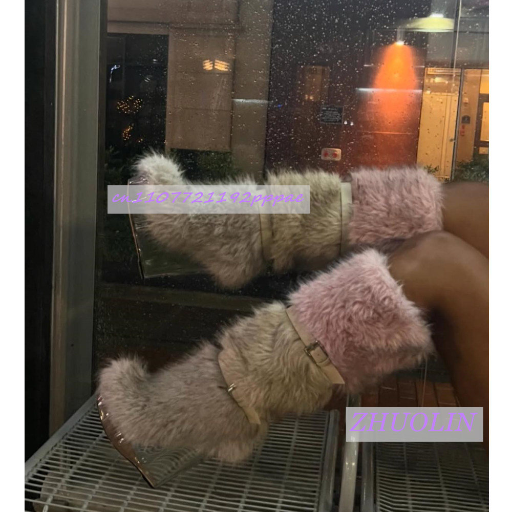 الشتاء التدرج فروي شفافة إسفين - مراجعة Waterproof Winter Boot وسعره