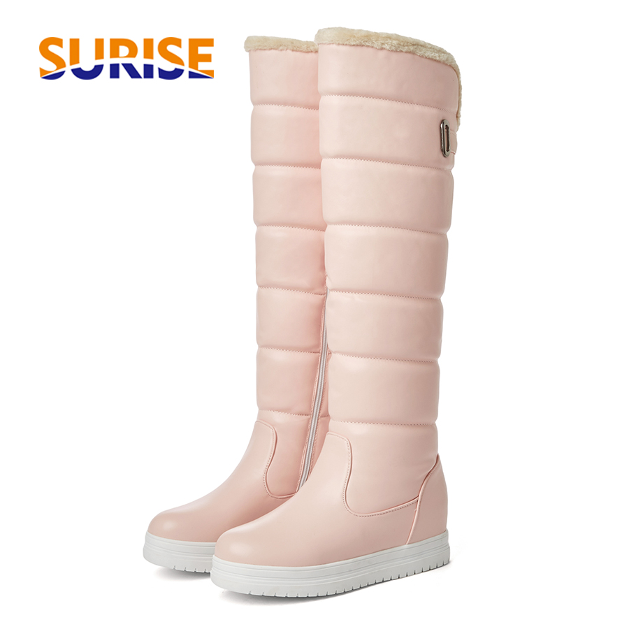 أحذية شتوية طويلة للركبة مبطنة - مراجعة Waterproof Winter Boot وسعره