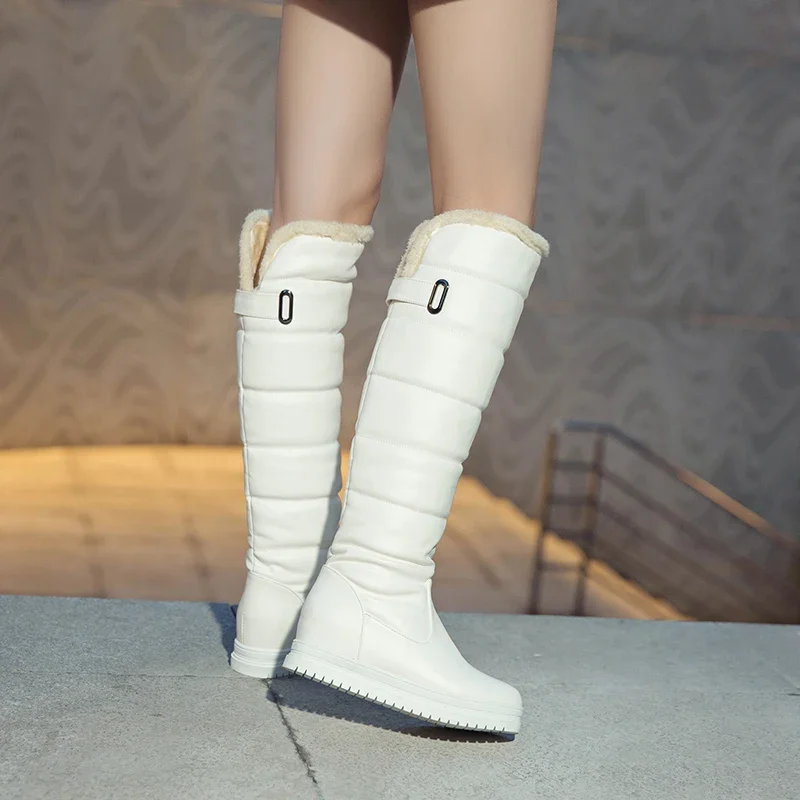 أحذية شتوية طويلة للركبة مبطنة - مراجعة Waterproof Winter Boot وسعره