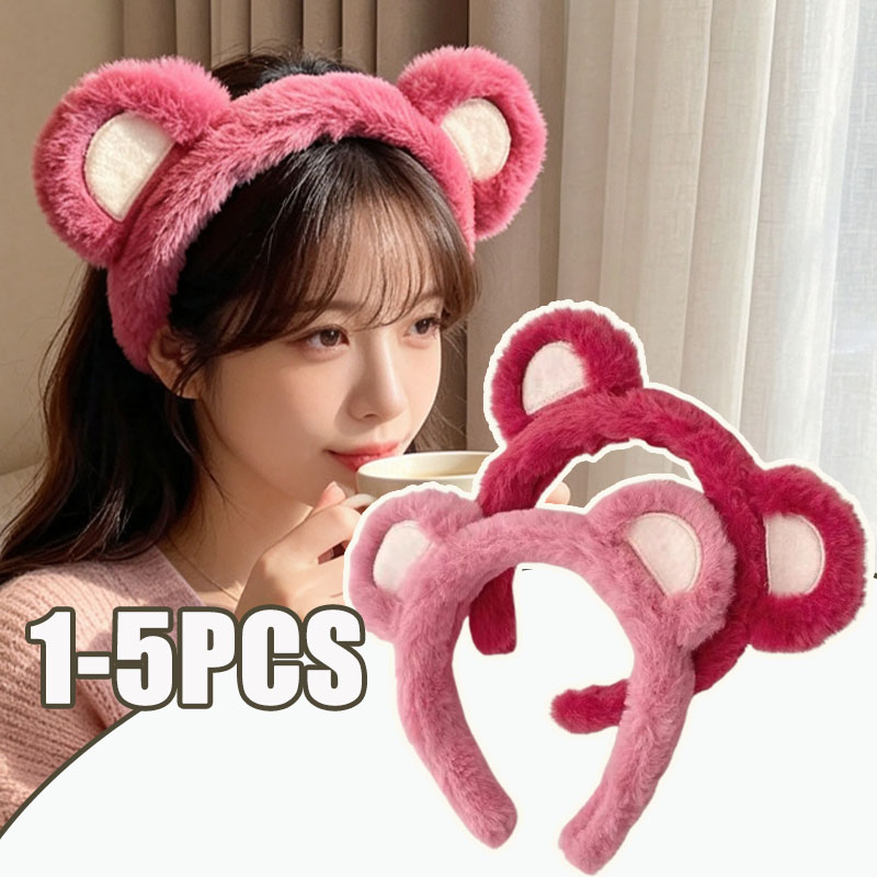 1-5 قطع من عصابات الشعر الناعم - مراجعة Winter Headband Fleece وسعره