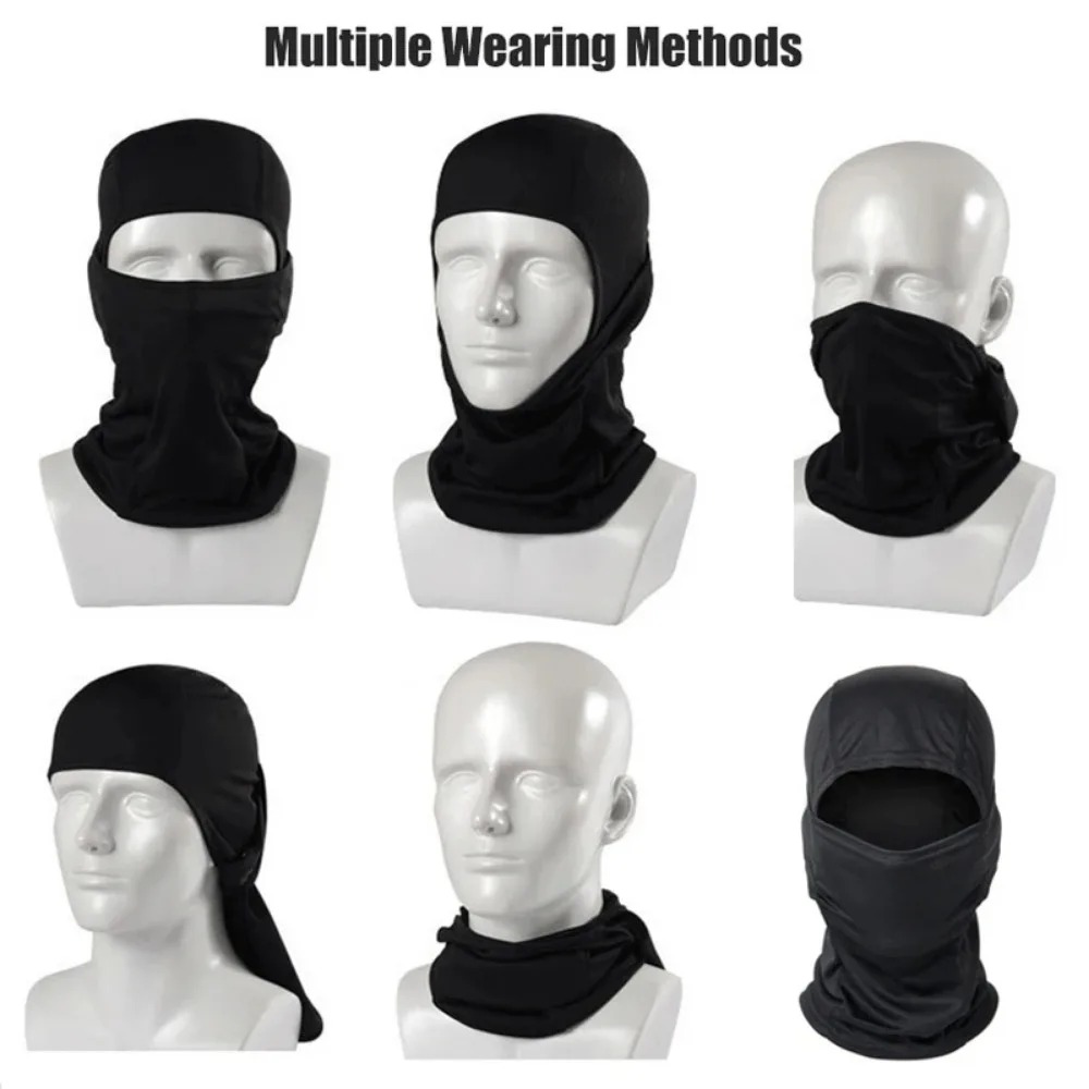 قناع وجه كامل مقاوم للرياح بتص - مراجعة Balaclava Ski Mask وسعره