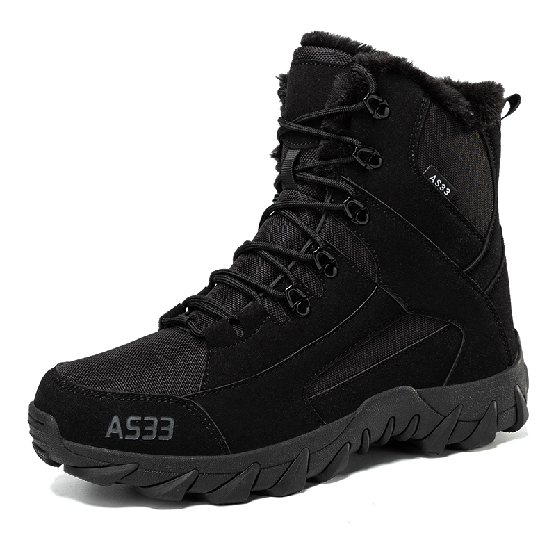 أحذية تكتيكية عالية الرقبة للر - مراجعة Waterproof Winter Boot وسعره