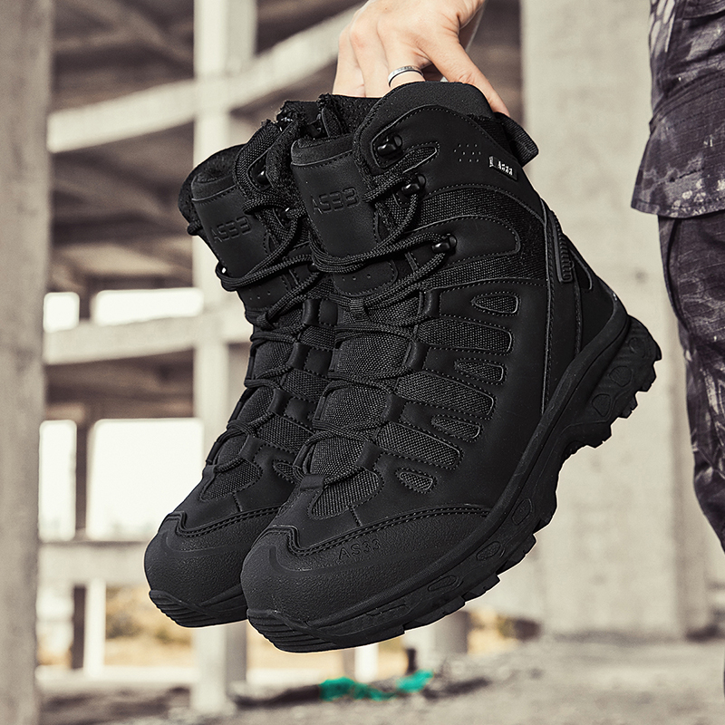 أحذية تكتيكية للرجال برباط، أح - مراجعة Waterproof Winter Boot وسعره